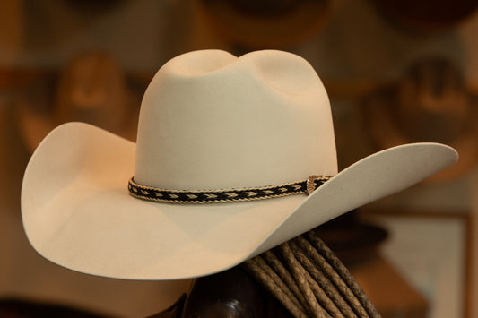 50X Premium Beaver Silverbelly Cattleman's Cowboy Hat (Size 7 3/8)