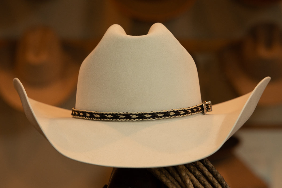 50X Premium Beaver Silverbelly Cattleman's Cowboy Hat (Size 7 3/8)
