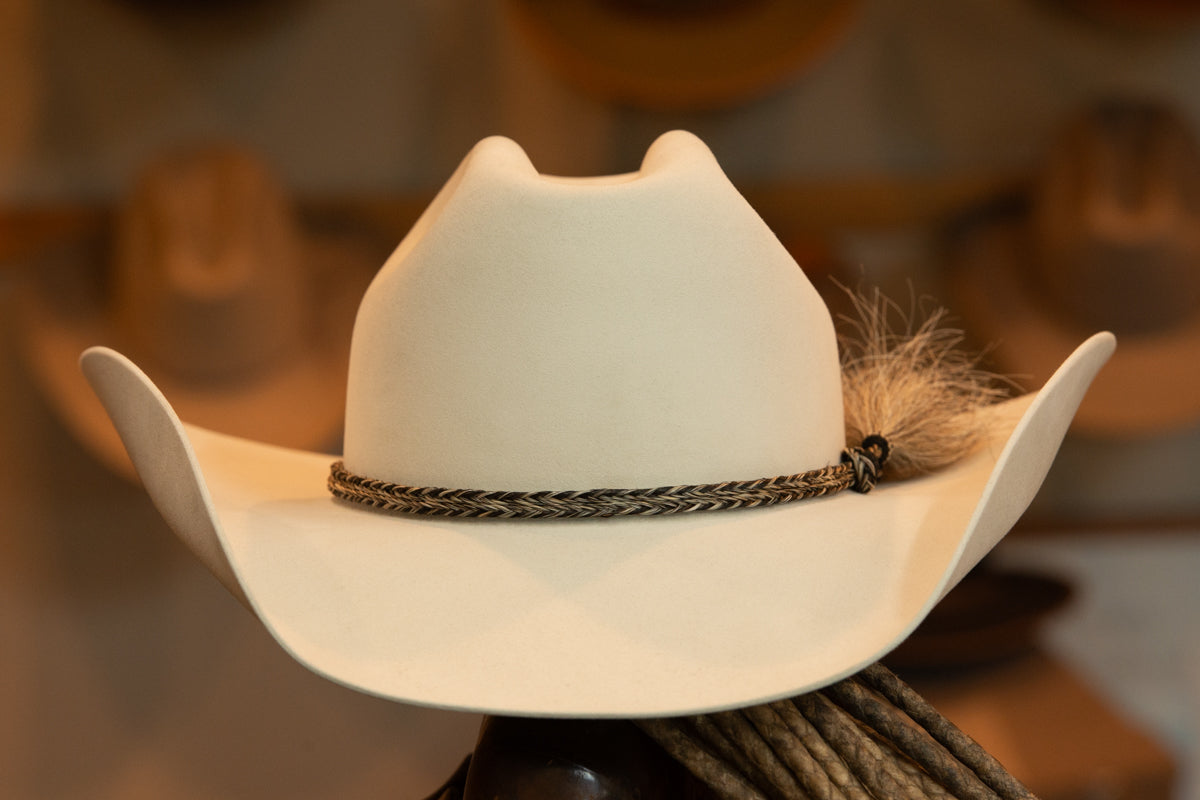 50X Premium Beaver Silverbelly Cattleman's Cowboy Hat (Size 7 5/8)