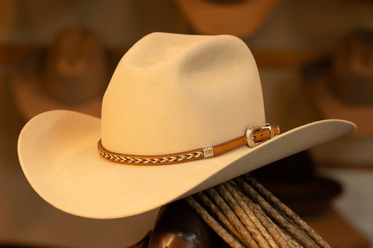 50X Beaver Sahara Pinched Cattlemans Cowboy Hat (Size 6/3/4-)