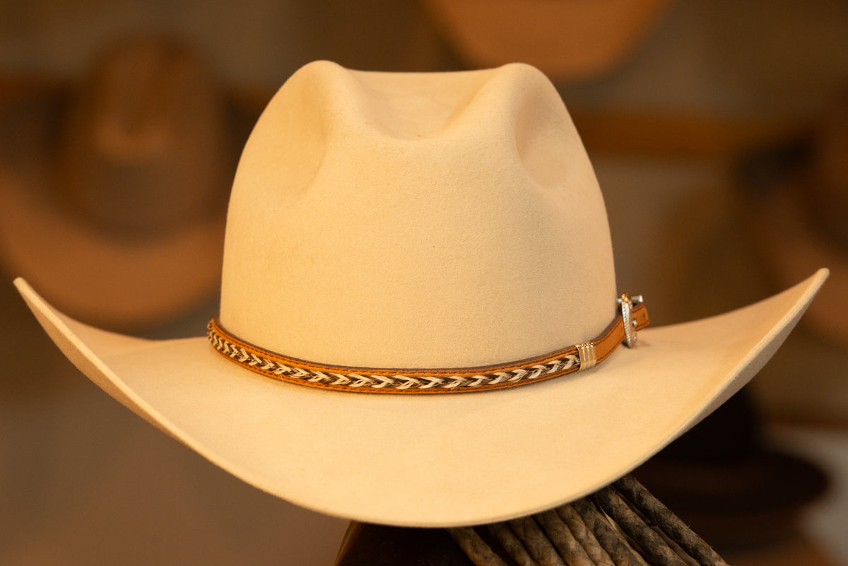 50X Beaver Sahara Pinched Cattlemans Cowboy Hat (Size 6/3/4-)