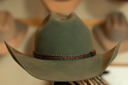 50X Beaver Light Green Cattleman's Cowboy Hat (Size 7 3/4)