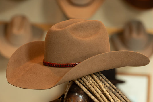 50X Beaver Whiskey Sloped Cattleman's Cowboy Hat (Size 7)