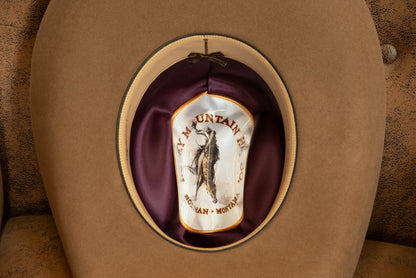 50X Beaver Whiskey Sloped Cattleman's Cowboy Hat (Size 7)