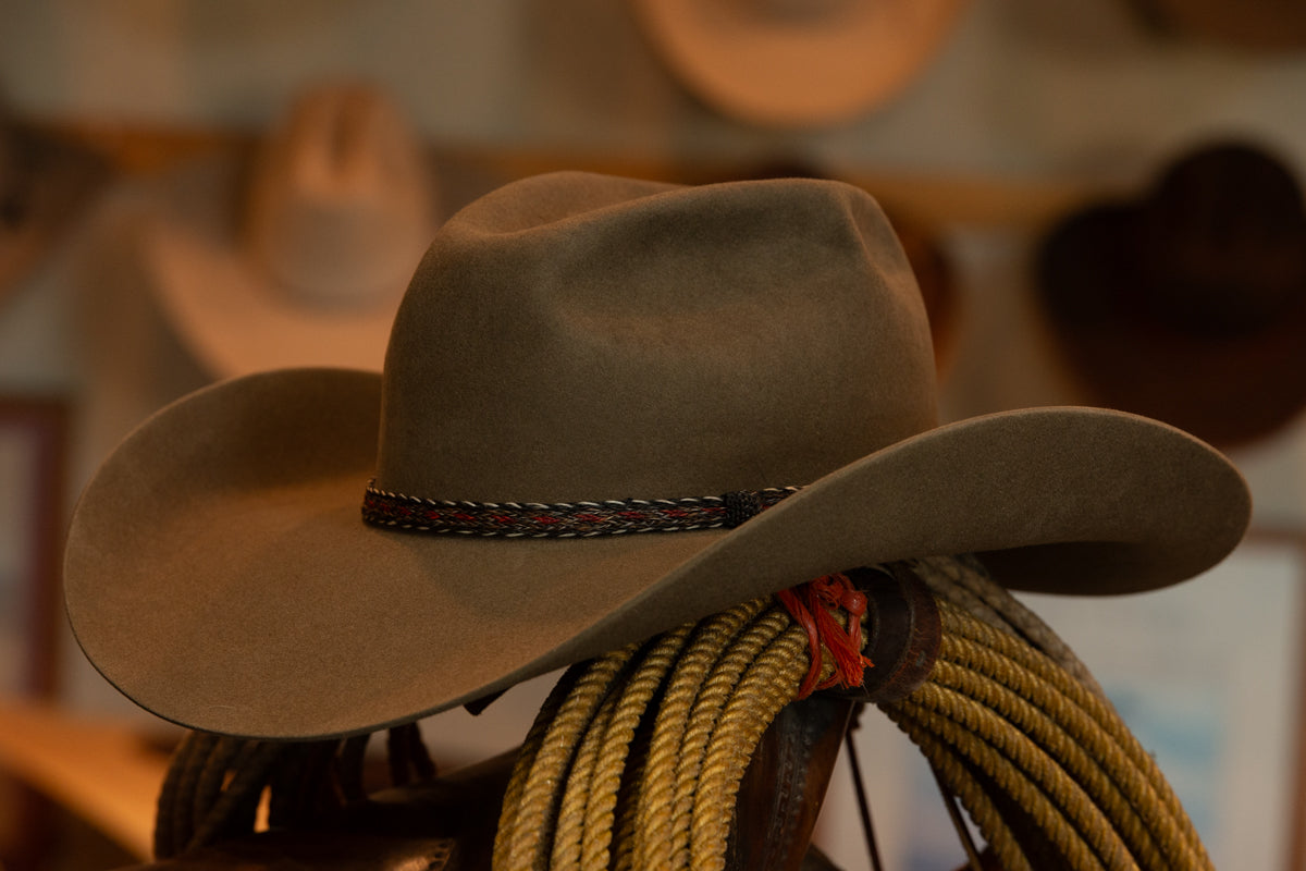 20X Beaver Pecan Coffin Cowboy Hat (Size 7 1/2-)