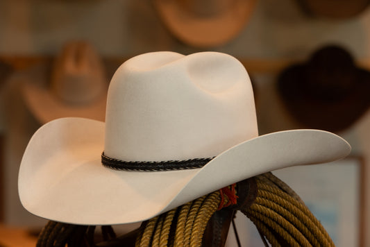 100% Beaver Silverbelly Cattleman's Hat (Size 7 1/8)