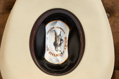 100% Beaver Sand Cattleman's Hat (Size 7 3/8)