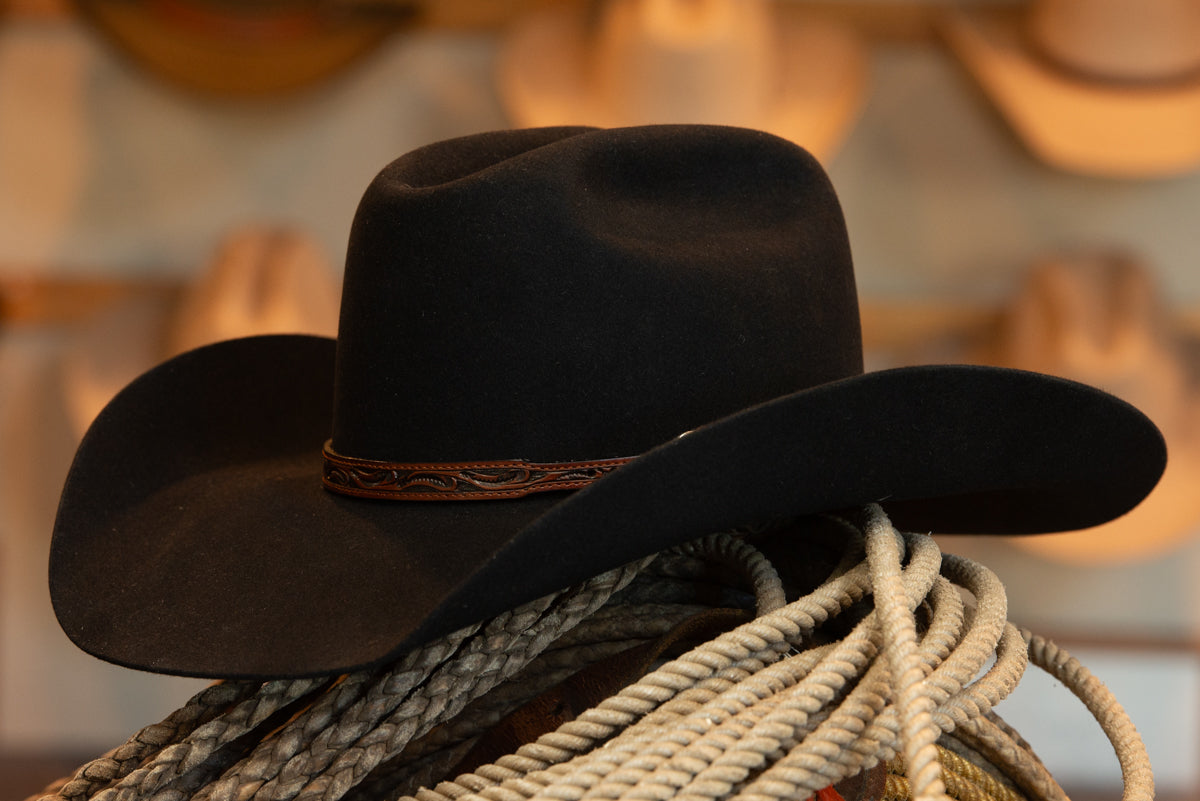 Black Cattleman's Size 7 3/8