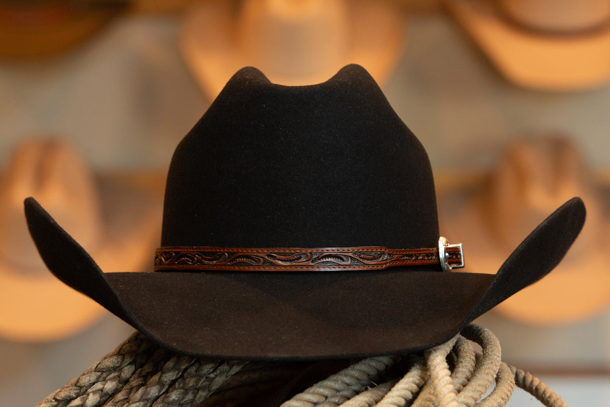 Black Cattleman's Size 7 3/8