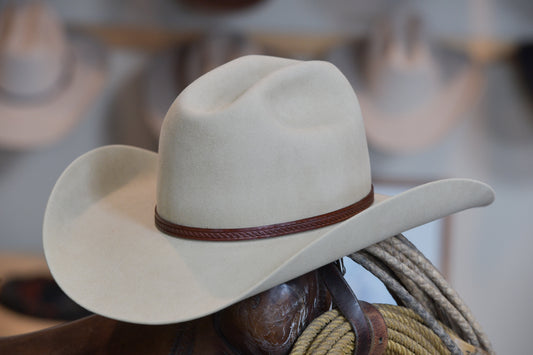 50% Beaver Sahara Sloped Cattleman's Cowboy Hat (7 1/4+.7 3/8-)