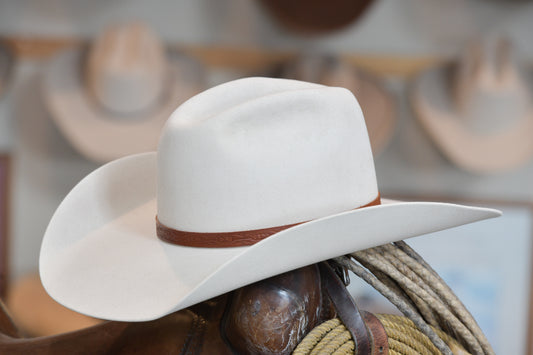50% Beaver Bone Wide Pinch Cowboy Hat (7 1/8)