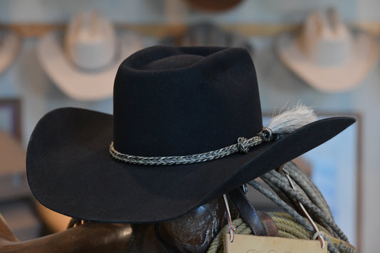 Black Brick or Canadian Hat (Size 7 3/8+,  7 1/2-)